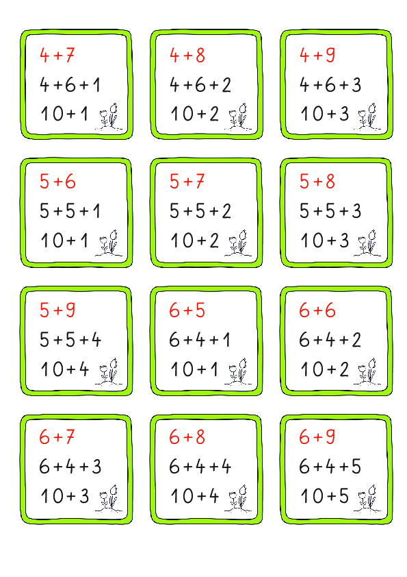 Aufgabenkärtchen plus  mit Rechenweg.pdf